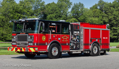 Bedford NY Fire Department Seagrave Marauder II fire engine fire station shapirophotography.net Larry Shapiro photographer